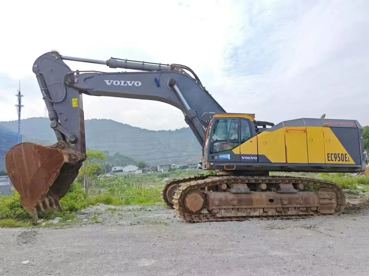 2021 año excavadora volvo 950