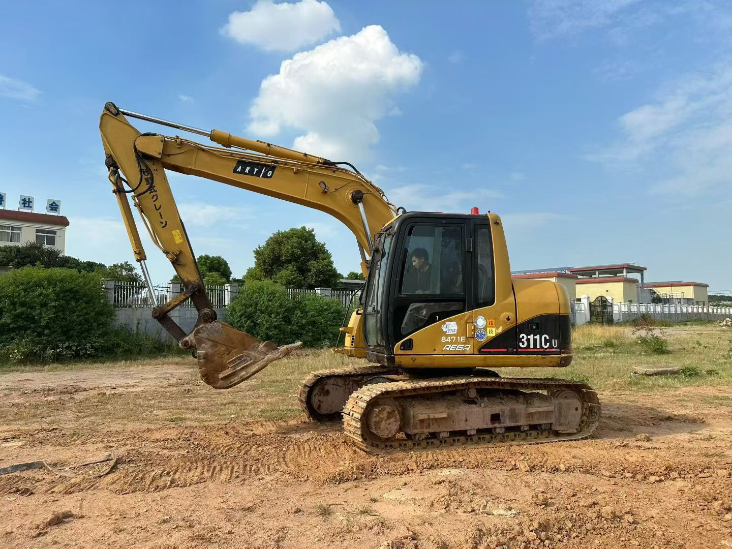 2007 año CAT 311C excavadora