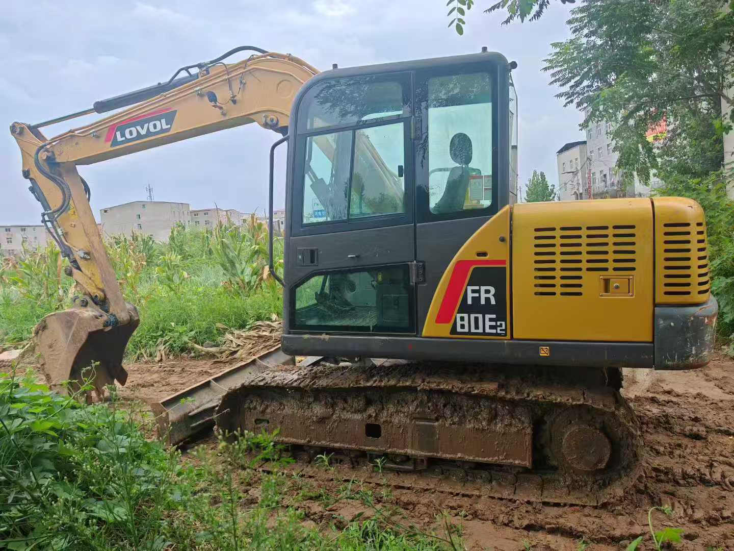 Экскаватор LOVOL FR80E2 2022 года выпуска