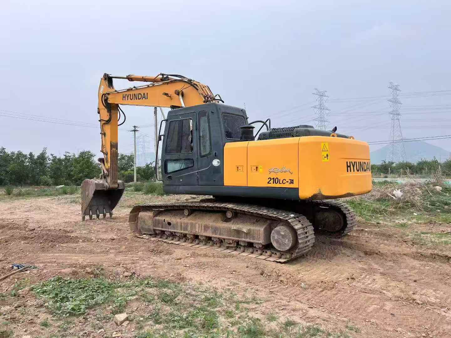 2012 year hyundai 210LC-7A excavator