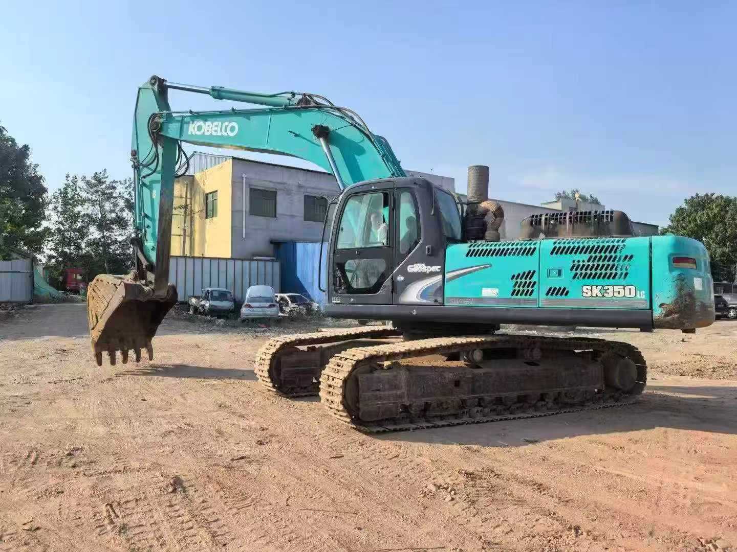 2011 año kobelco sk350lc excavadora