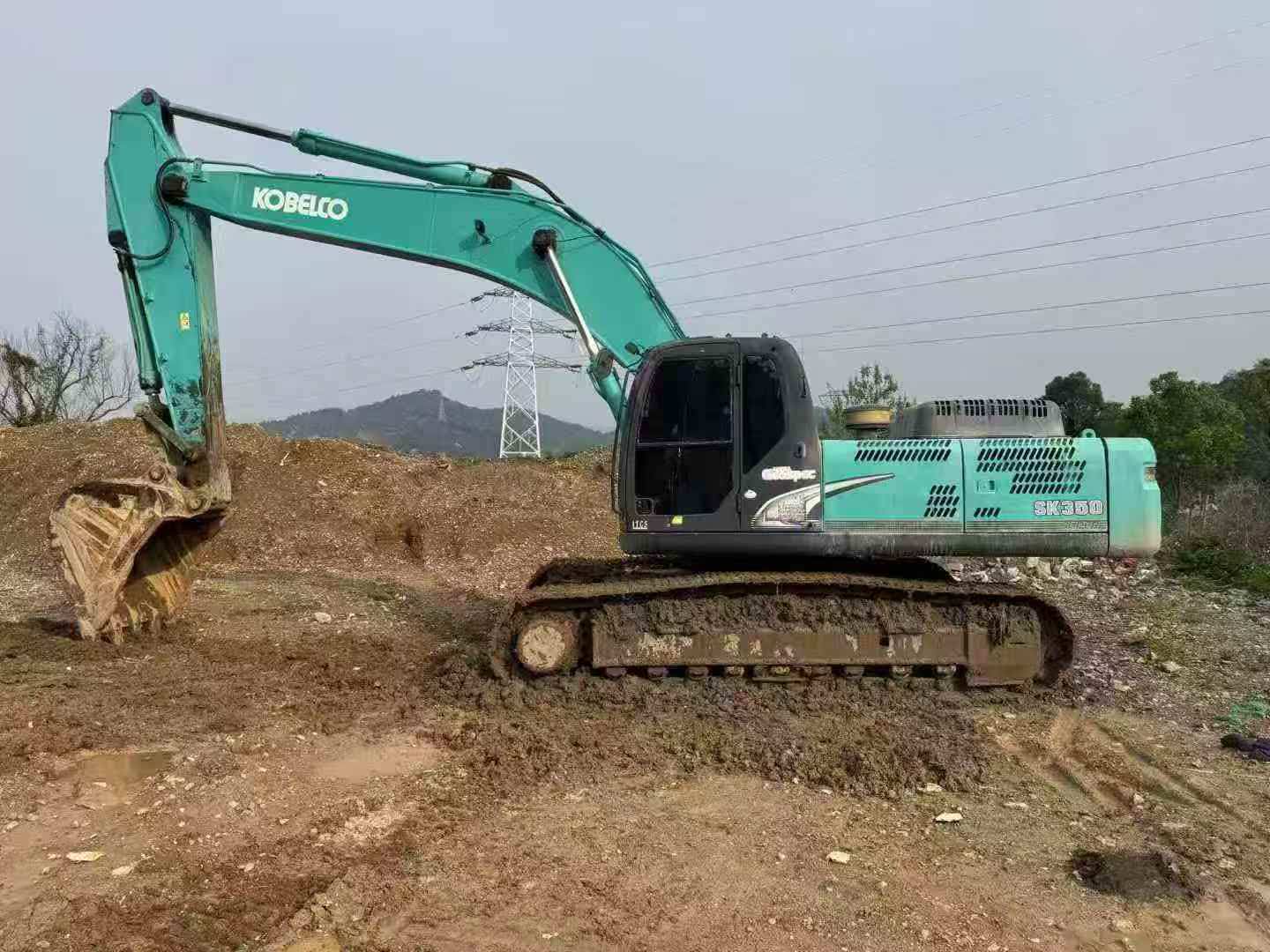 Экскаватор kobelco SK350-8 2016 года выпуска