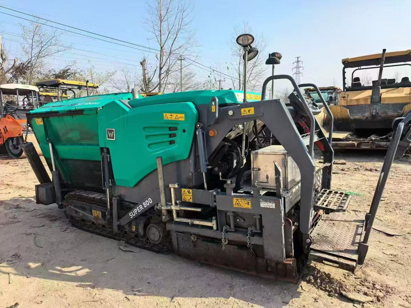 2021 Vögele Super 800-3 Paver – Efficient, 4.8m Max Width